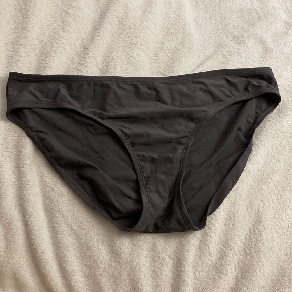 Grey Bikini Bottom; size: XL; brand: Merona